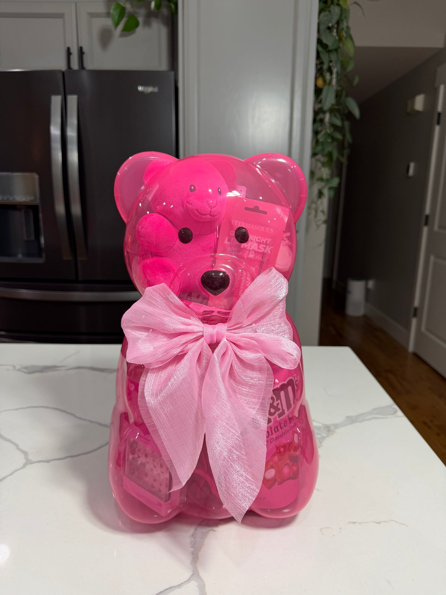 Jumbo pink gummy bear