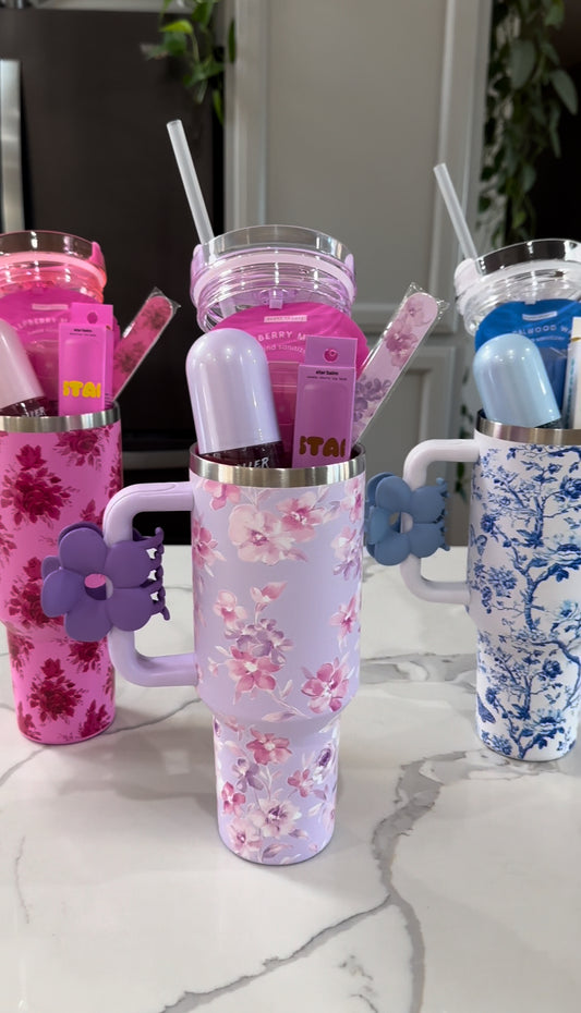 Floral Tumbler Gift
